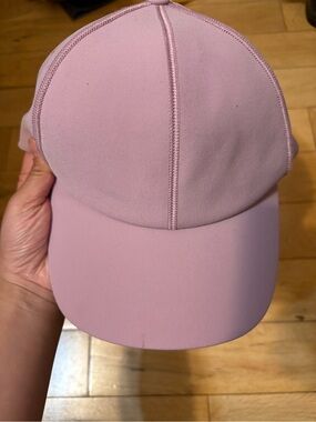 Lululemon Soft Pink Baseball Cap